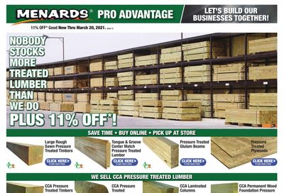 Menards Weekly Ad Flyer March 14 to March 20