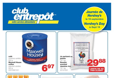 Wholesale Club (QC) Flyer September 5 to 25