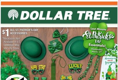 Dollar Tree Weekly Ad Flyer March 14 to March 17
