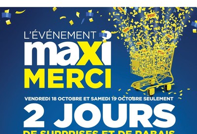 Maxi Flyer October 17 to 23