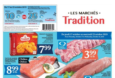 Marche Tradition (QC) Flyer October 17 to 23