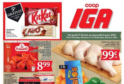 Coop IGA Flyer February 27 to March 4