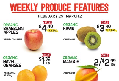 Pomme Natural Market Flyer February 25 to March 2