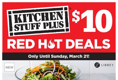 Kitchen Stuff Plus Red Hot Deals Flyer March 15 to 21