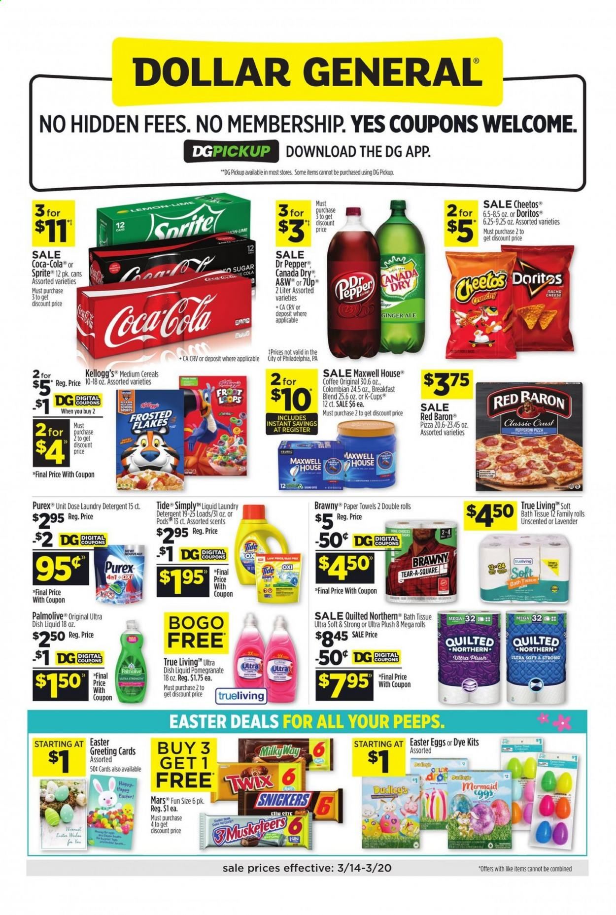 Dollar General Weekly Ad Flyer March 14 to March 20