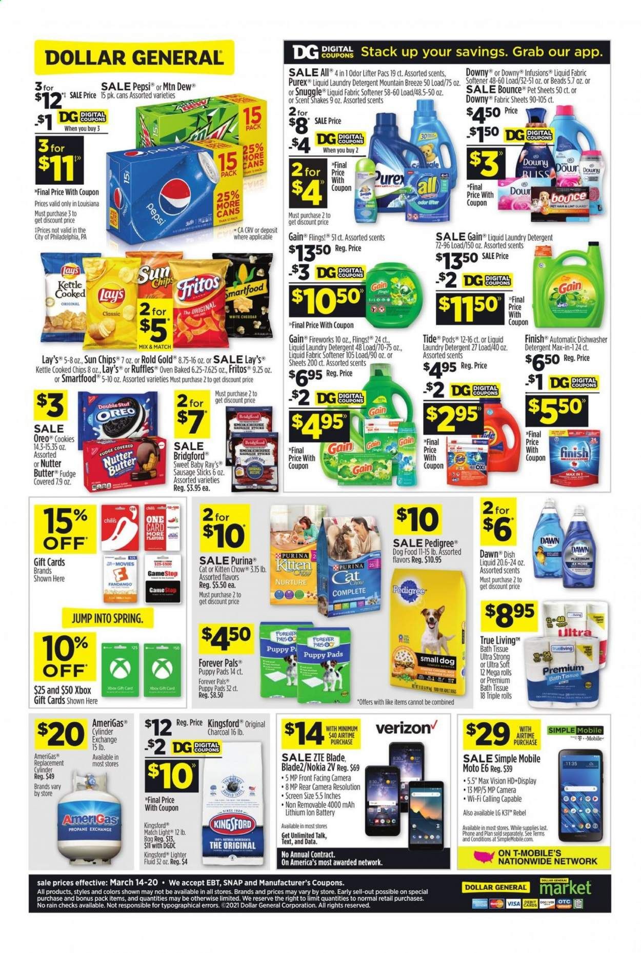 Dollar General (LA) Weekly Ad Flyer March 14 to March 20