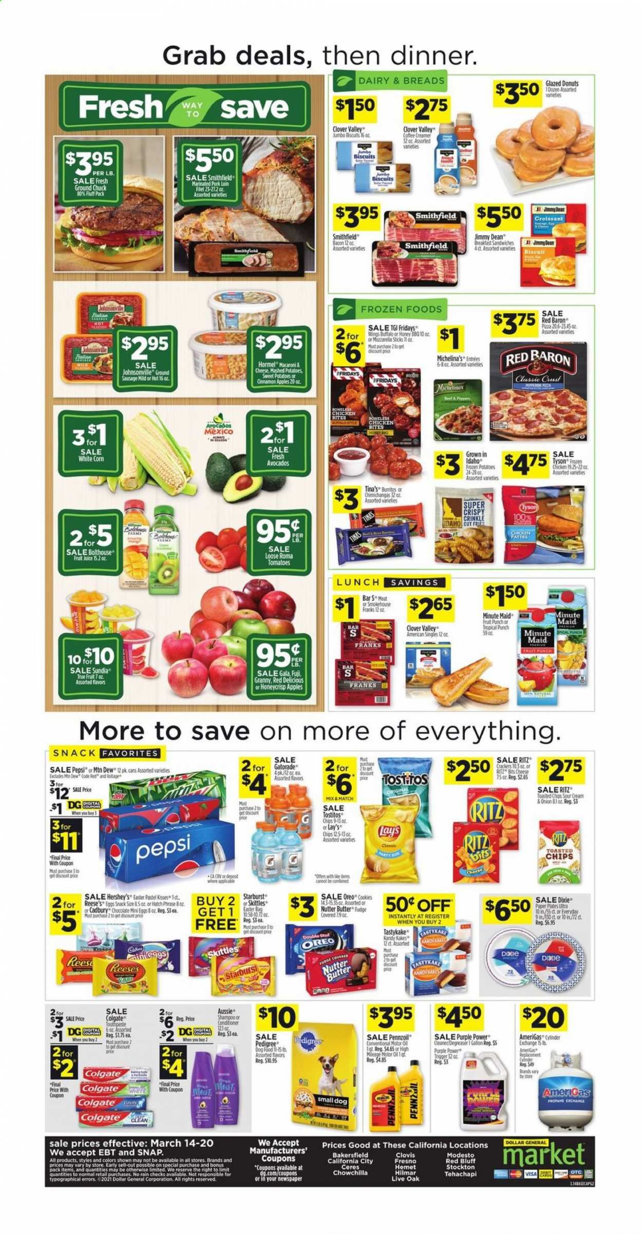 Dollar General (CA) Weekly Ad Flyer March 14 to March 20