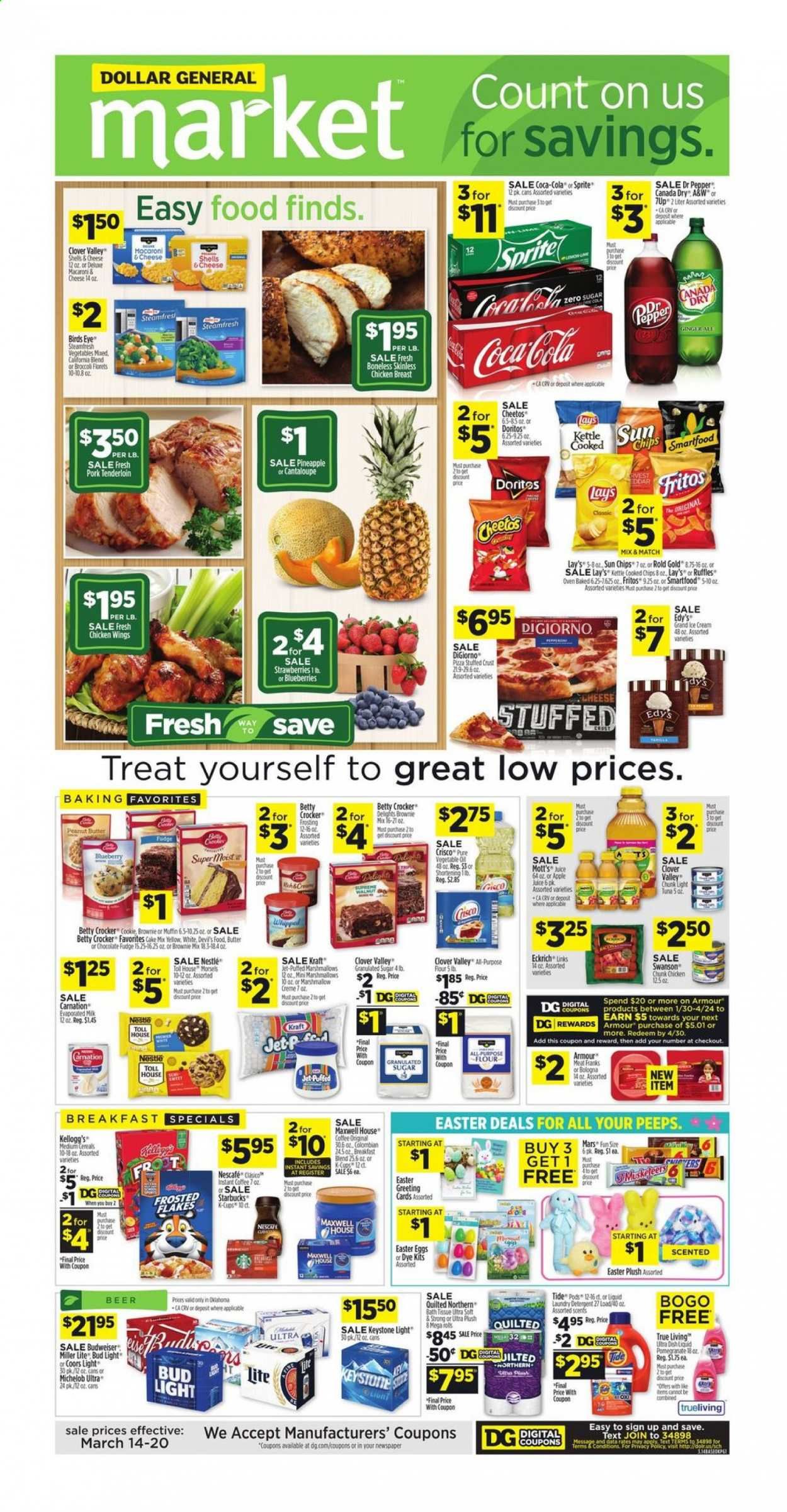 Dollar General (OK) Weekly Ad Flyer March 14 to March 20