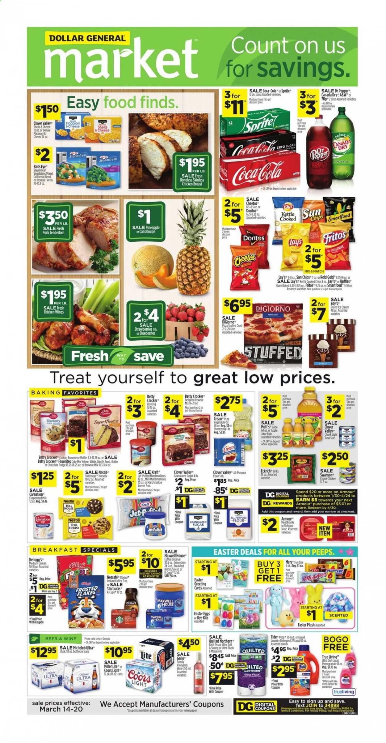 Dollar General (GA) Weekly Ad Flyer March 14 to March 20