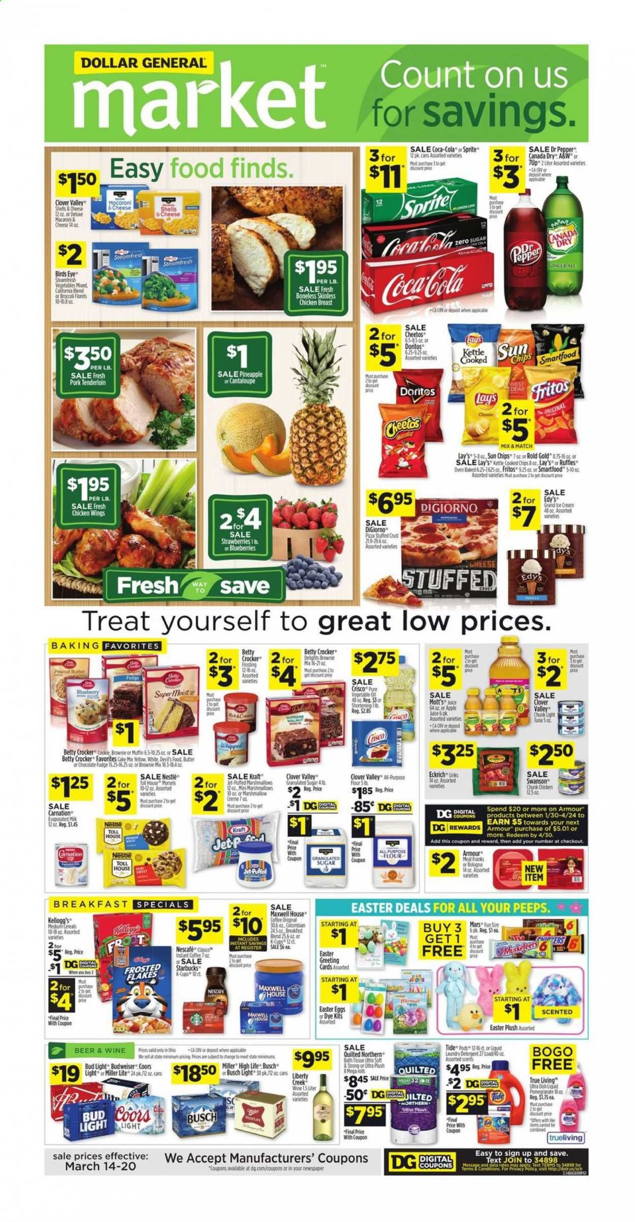 Dollar General (OH) Weekly Ad Flyer March 14 to March 20