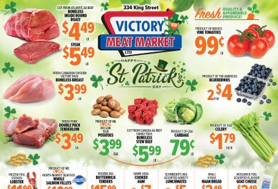 Victory Meat Market Flyer March 16 to 20