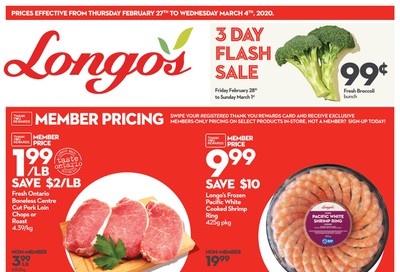 Longo's (Ancaster) Flyer February 27 to March 4