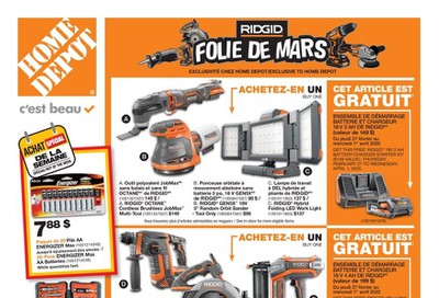 Home Depot (QC) Flyer February 27 to March 4