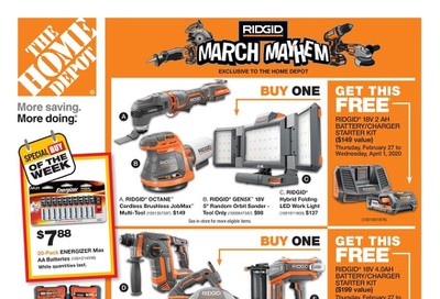 Home Depot (ON) Flyer February 27 to March 4