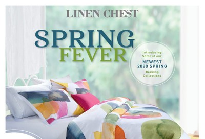 Linen Chest Spring Fever Flyer February 26 to March 22