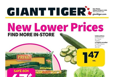 Giant Tiger (Atlantic) Flyer February 26 to March 3