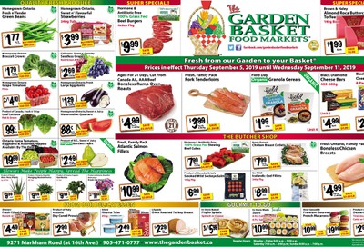 The Garden Basket Flyer September 5 to 11