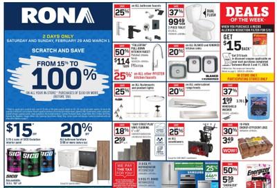 Rona (ON) Flyer February 27 to March 4