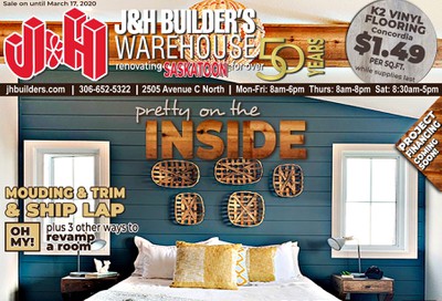 J&H Builder's Warehouse Flyer February 26 to March 17