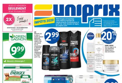 Uniprix Flyer March 18 to 24