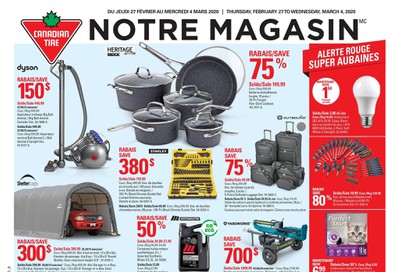 Canadian Tire (QC) Flyer February 27 to March 4