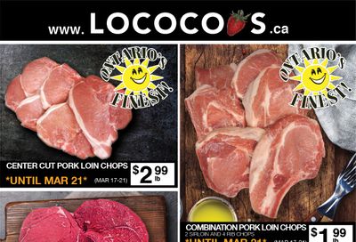 Lococo's Flyer March 17 to 21