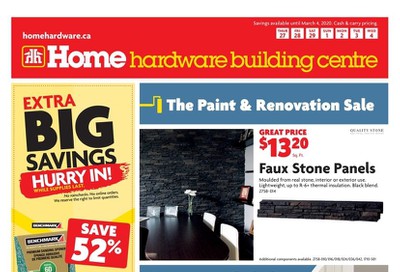 Home Hardware Building Centre (ON) Flyer February 27 to March 4