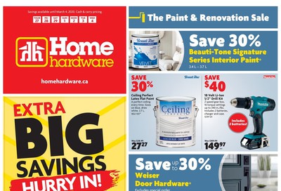 Home Hardware (ON) Flyer February 27 to March 4