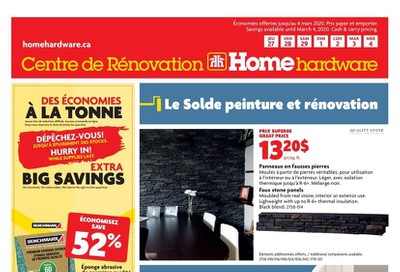 Home Hardware Building Centre (QC) Flyer February 27 to March 4