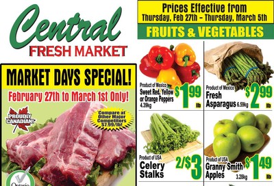 Central Fresh Market Flyer February 27 to March 5