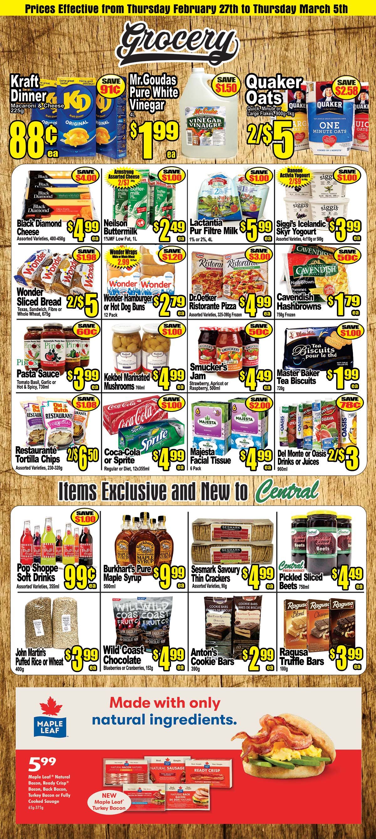 Central Fresh Market Flyer February 27 to March 5