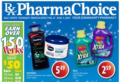 PharmaChoice (BC, AB, SK & MB) Flyer February 27 to March 4