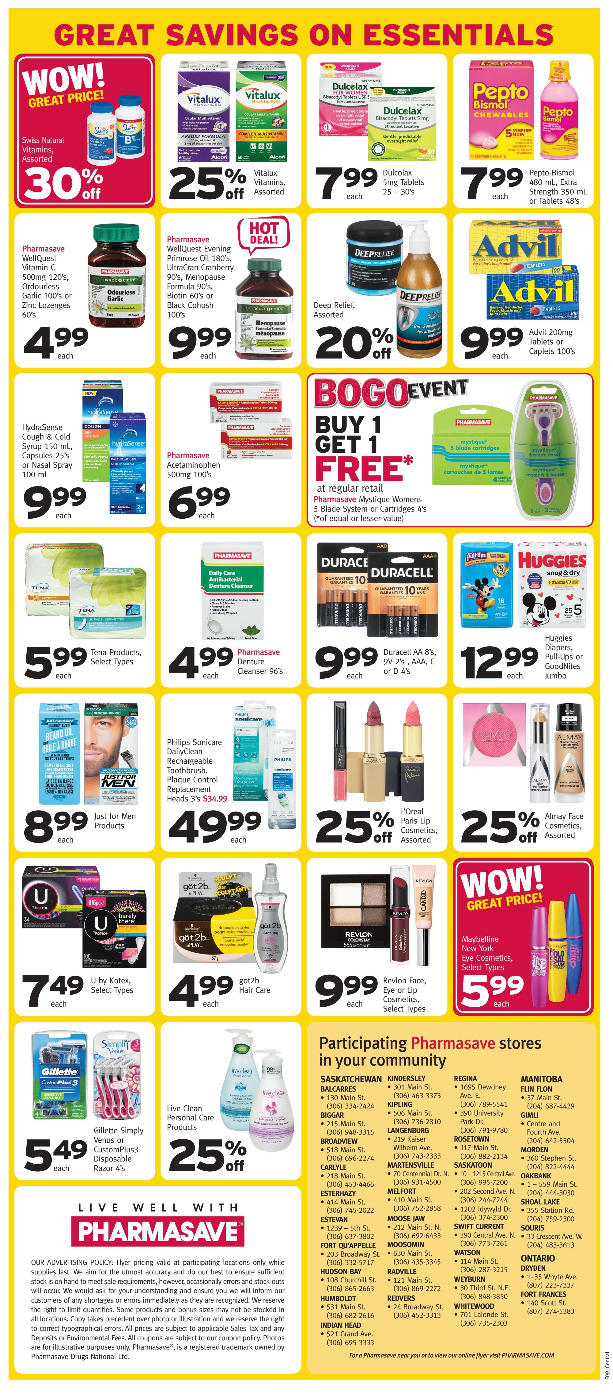 Pharmasave (SK & MB) Flyer February 28 to March 5