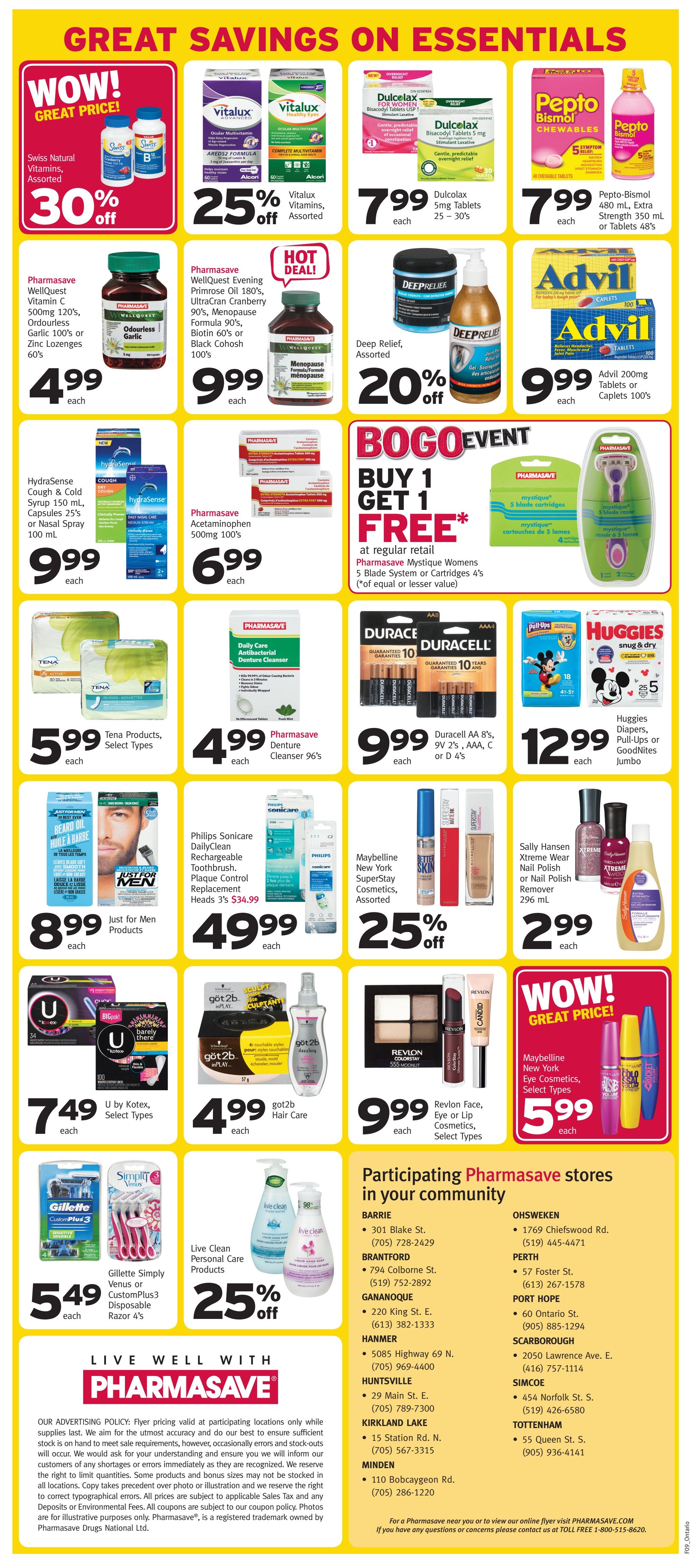 Pharmasave (ON) Flyer February 28 to March 5