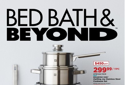 Bed Bath & Beyond Catalogue October 14 to December 2