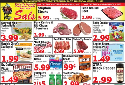 Sal's Grocery Flyer February 28 to March 5