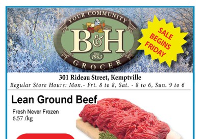 B&H Your Community Grocer Flyer February 28 to March 5