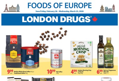 London Drugs Foods of Europe Flyer February 28 to March 25