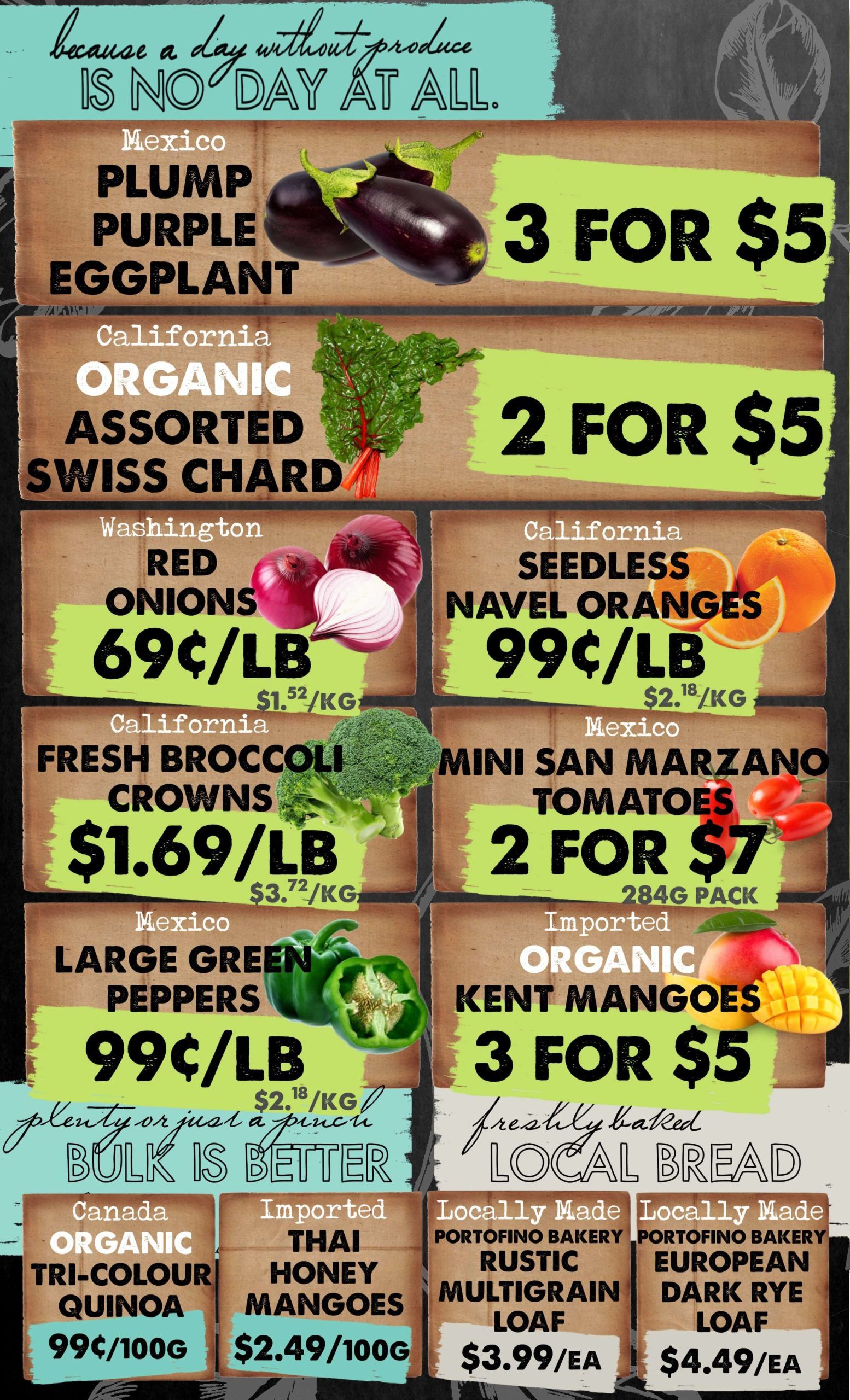 The Root Cellar Flyer February 27 to March 4