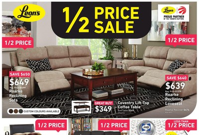 Leon's Half Price Sale Flyer February 27 to March 11
