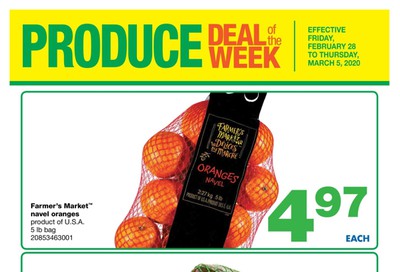 Wholesale Club (West) Produce Deal of the Week Flyer February 28 to March 5