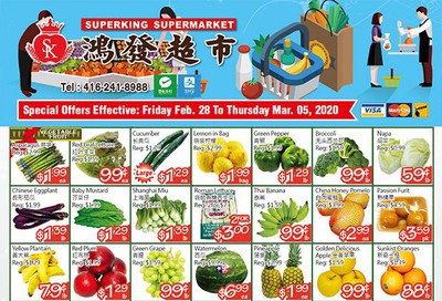 Superking Supermarket (North York) Flyer February 28 to March 5