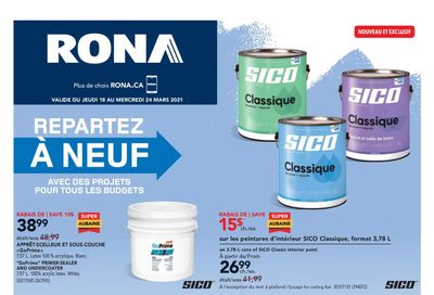 Rona (QC) Flyer March 18 to 24