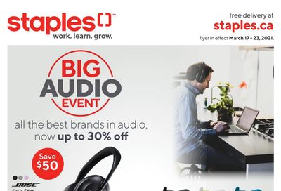 Staples Flyer March 17 to 23