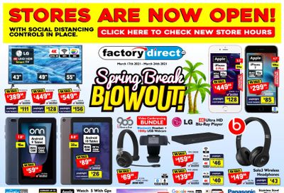 Factory Direct Flyer March 17 to 24