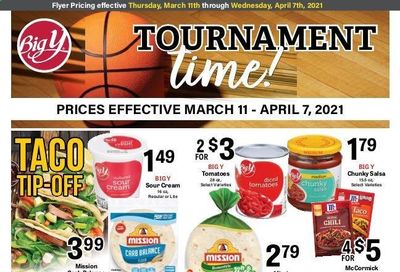 Big Y (CT, MA) Weekly Ad Flyer March 11 to April 7