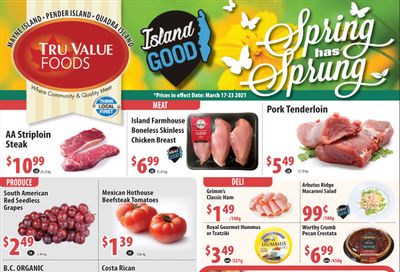Tru Value Foods Flyer March 17 to 23