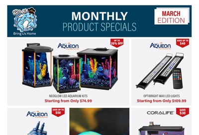 Big Al's Monthly Product Specials March 1 to 31