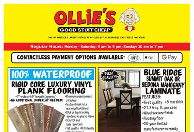 Ollie's Bargain Outlet Weekly Ad Flyer March 15 to March 24