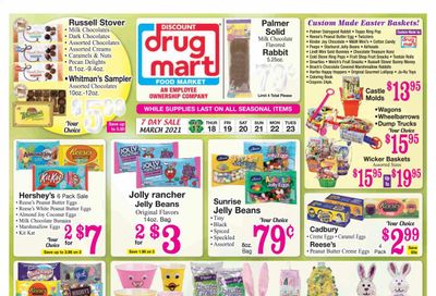 Discount Drug Mart (OH) Weekly Ad Flyer March 17 to March 23
